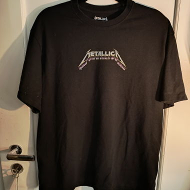 Metallica Pull&Bear schwarzes T‑Shirt M