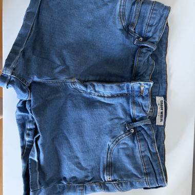 Denim Shorts with Pockets