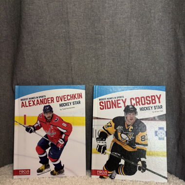 Alexander Ovechkin und Sidney Crosby Buch Englisch