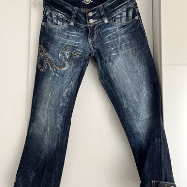 Jeans 3/4 Hose