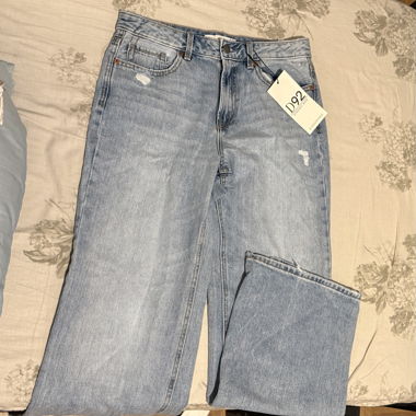 Jeans wide blu chiaro