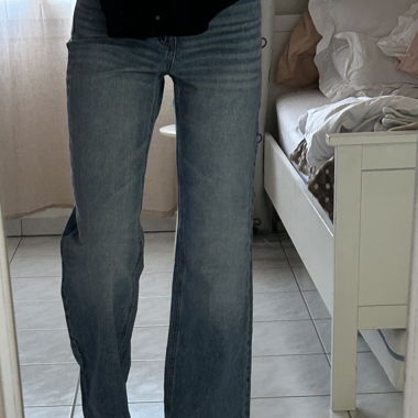 Blue Baggy Jeans