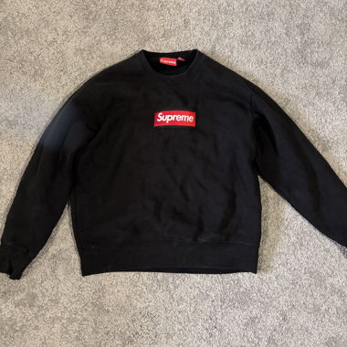 Supreme Black Crewneck