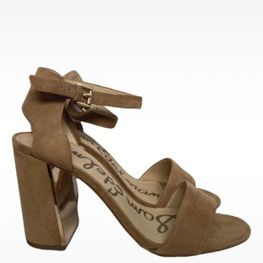 Sam Edelman High Heels Braun Wildleder Gr. 39