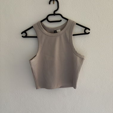H&M Ärmelose Croptop