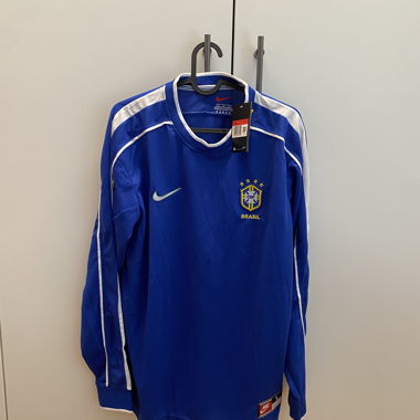 Brazil 1998 Nike Trikot Langarm