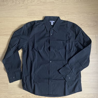 Schwarzes H&M-Hemd XL