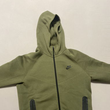 Nike Sportswear - Hoodie - Sweat zippé - kaki