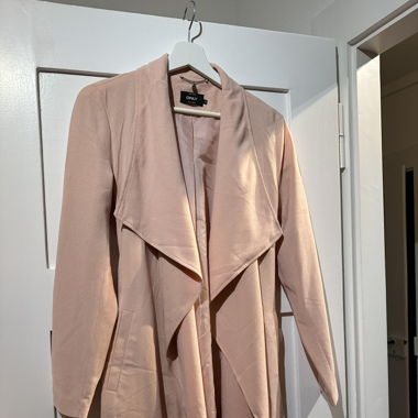 dünner Mantel rosa