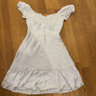 Robe mini bleue bébé XS