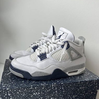 Air Jordan 4 Retro White/Navy
