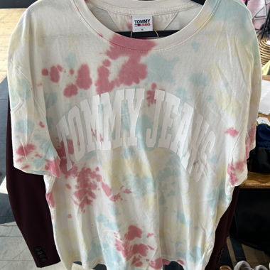 T-shirt tie-dye Tommy Jeans XL