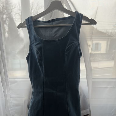 Robe en jeans courte 
