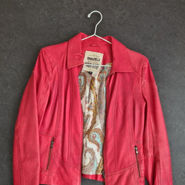 Lederjacke 