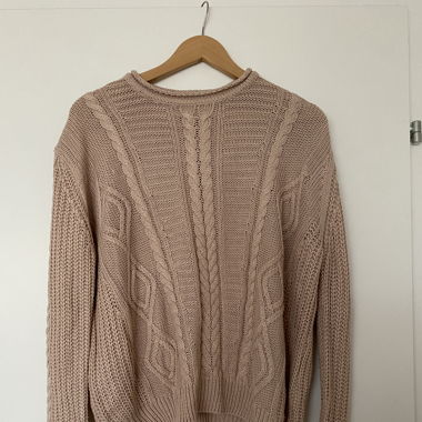 Rosa Strickpullover