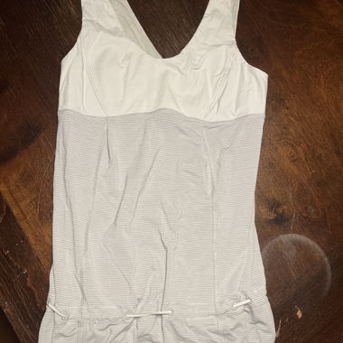Débardeur de sport gris clair