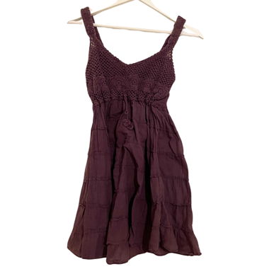 vintage beachdress | purple