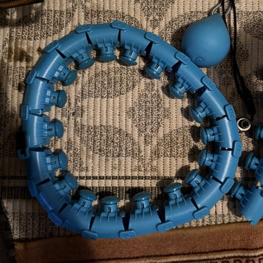 Hula-Hoop-Reifen mit Gewicht (blau)
