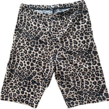 Enge Leoparden-Shorts