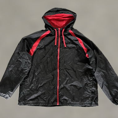Black S Stars Zip-Up Hoodie
