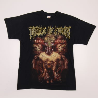 T-shirt de tournée Cradle of Filth 2005