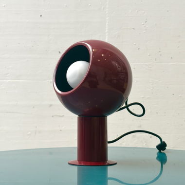 Magnetic Eyeball Table Lamp, Italy, 70s