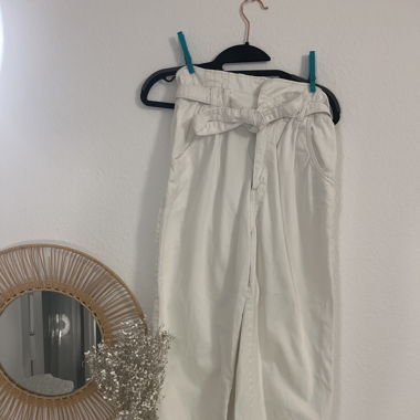 Pantalon jeans blanc 