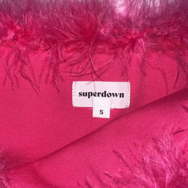 Superdown Pink Tube Top- 1x getragen