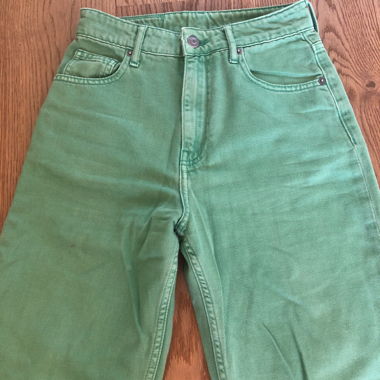 Grün Jeans 