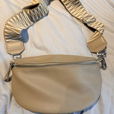 Borsa a tracolla beige