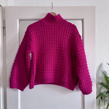 Pink sweater