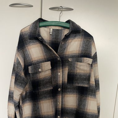 Karrierte Jacke/Hemd