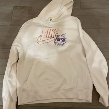 White Nike Hoodie