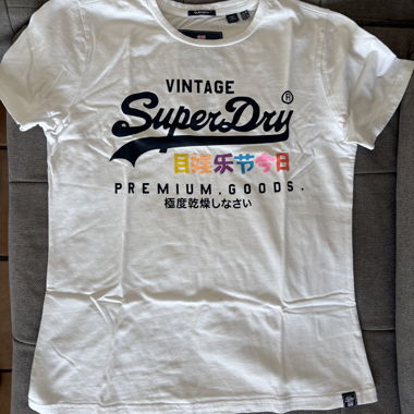 T-shirt SuperDry blanc