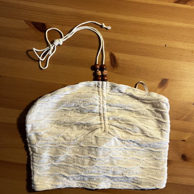Haut blanc bandeau