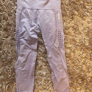 Lila Gymshark Sport-Leggings