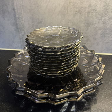 Black Fruit Platter Set