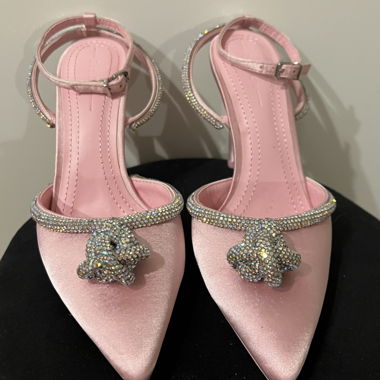 Bershka Abendpumps mit Riemchen
