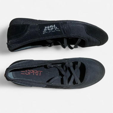 Black Esprit Mary Janes / Ballerinas