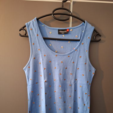 Pleamle Tanktop blau