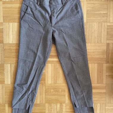 pantalon tailleur coupe cigarette