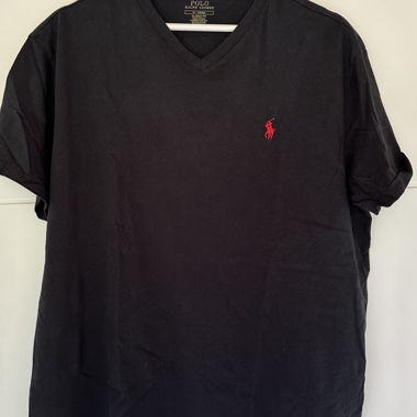 Ralph Lauren T-Shirt mit V-Ausschnitt