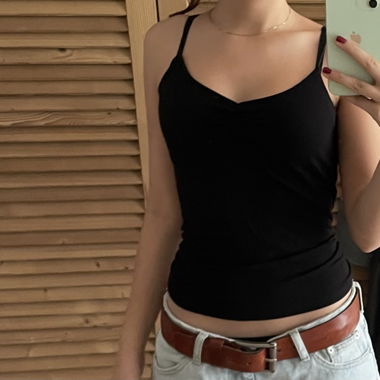 Black Tank Top