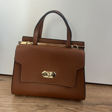 Braune Handtasche