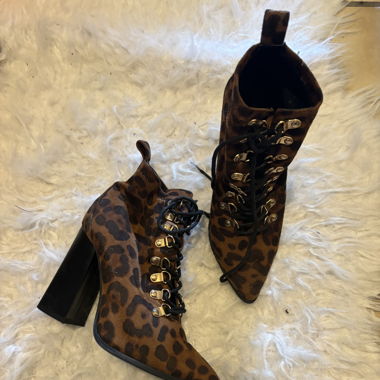 Bottines en daim