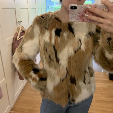 Kunstfell Jacke