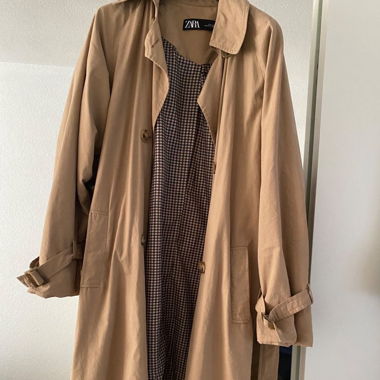  brauner trench coat