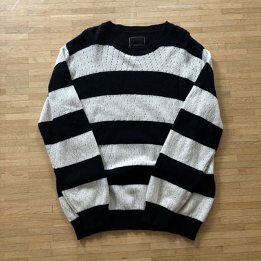 NUMBER NINE Japanese Sweater Knit Striped