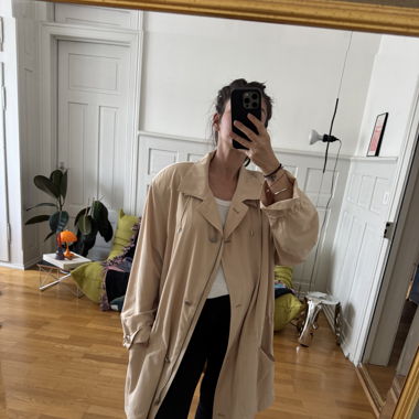 Oversized 90ies trench coat