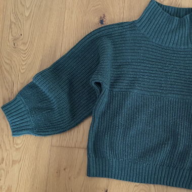 Pull vert foncé